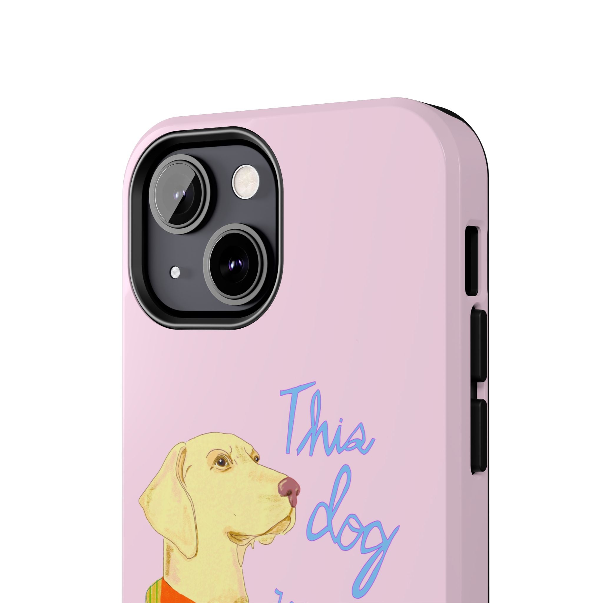 This Lab Won't Hunt Pink Phone Case