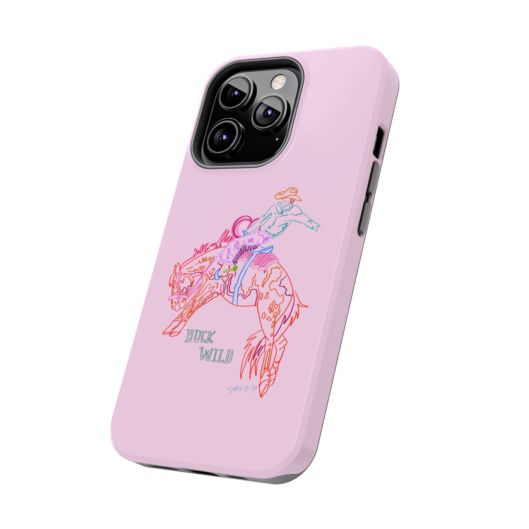 Pink Buck Wild Phone Case