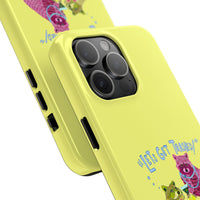 Lets Get Trashed Yellow Phone Case