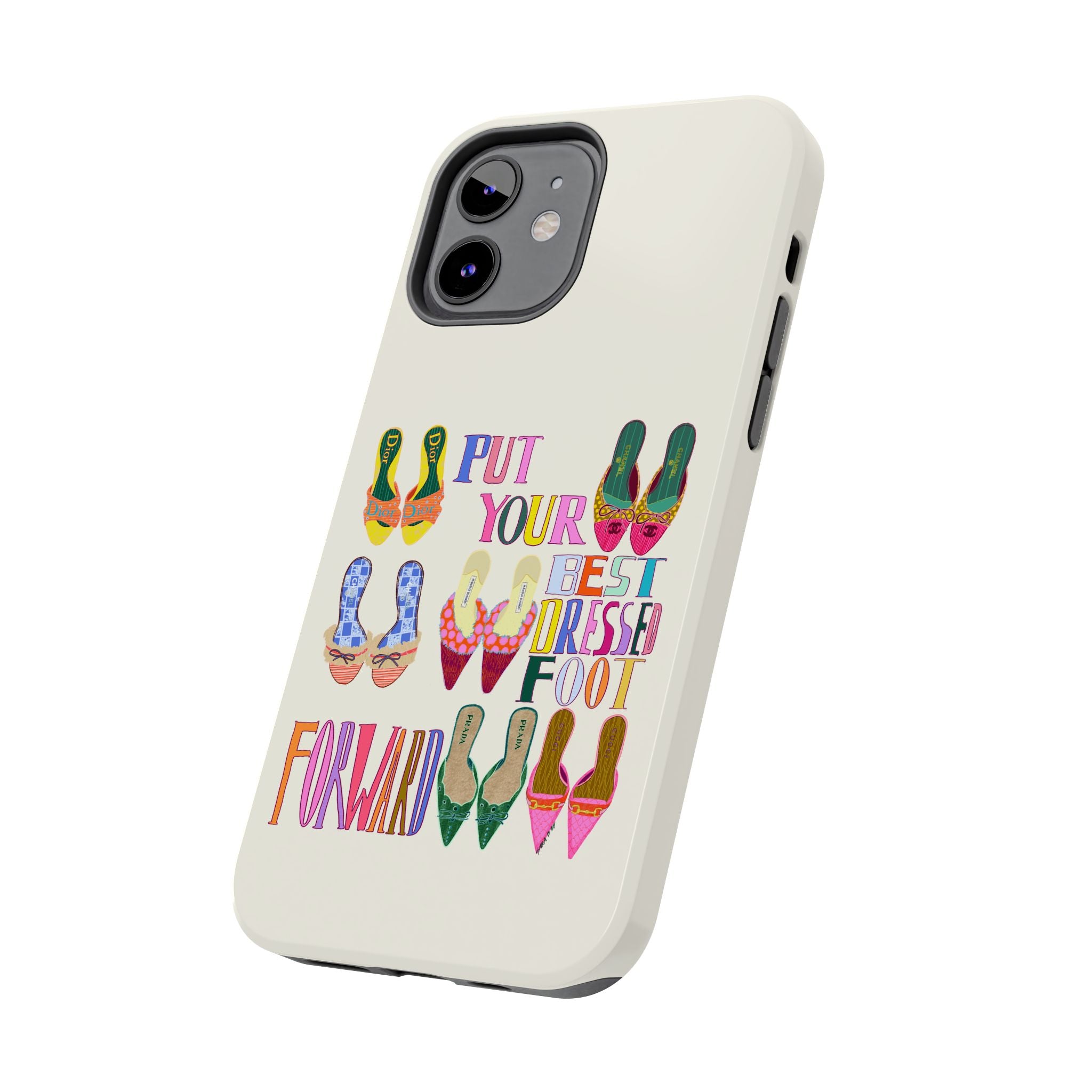 Best Dressed Foot Cream Phone Case