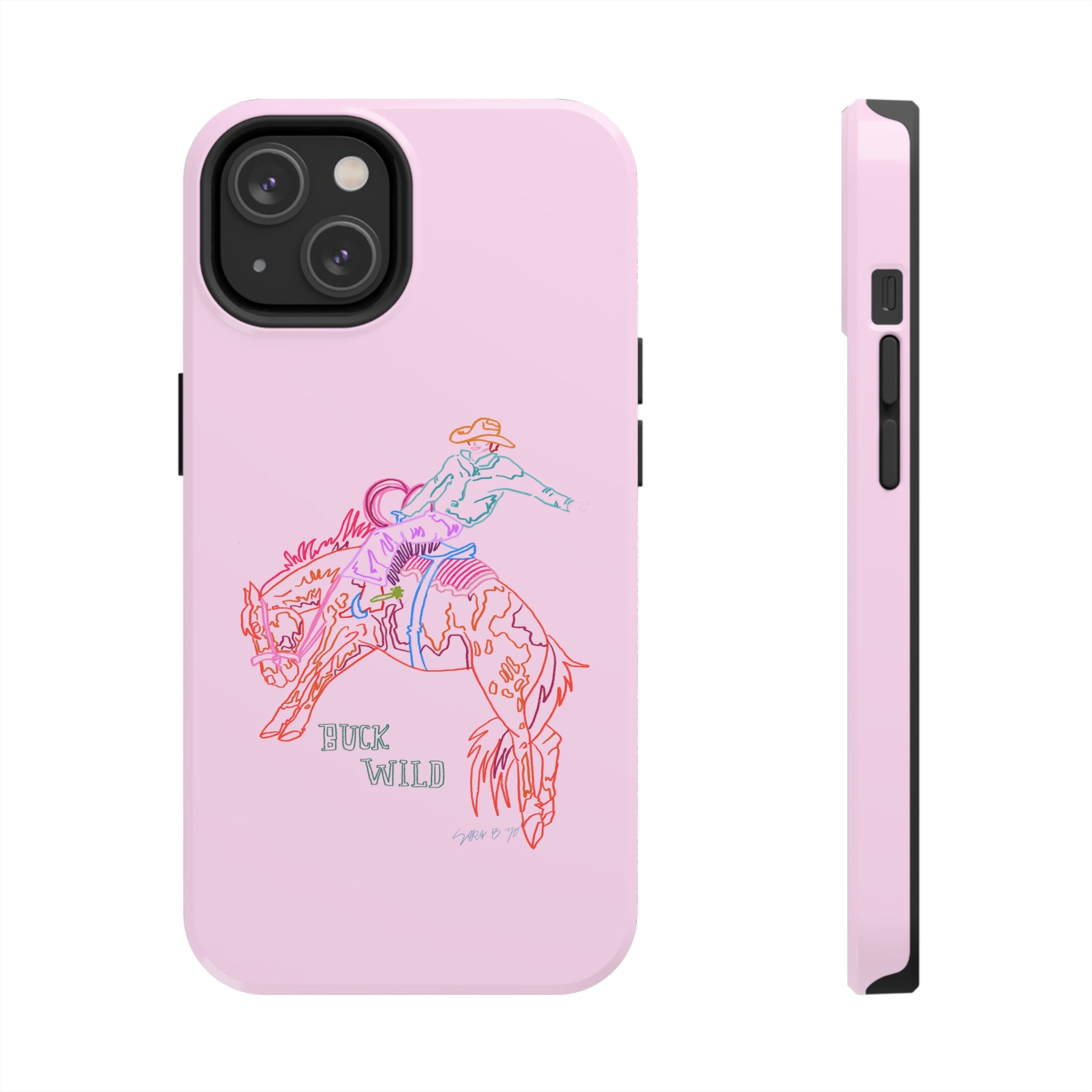 Pink Buck Wild Phone Case
