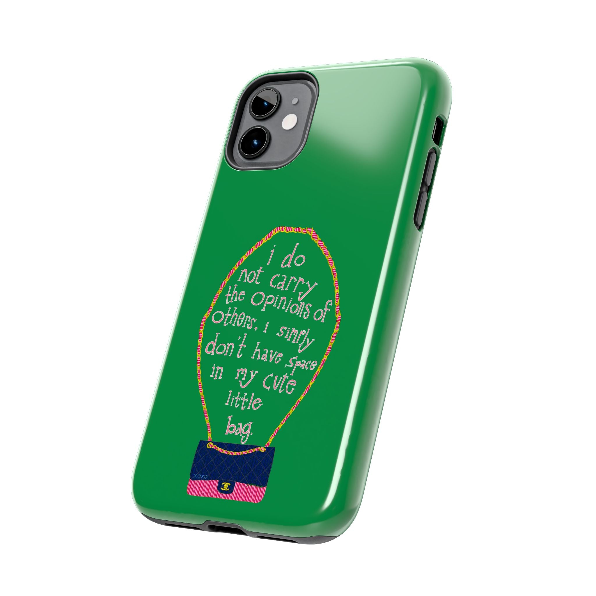 Cute Little Bag Green Phone Case