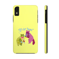 Lets Get Trashed Yellow Phone Case