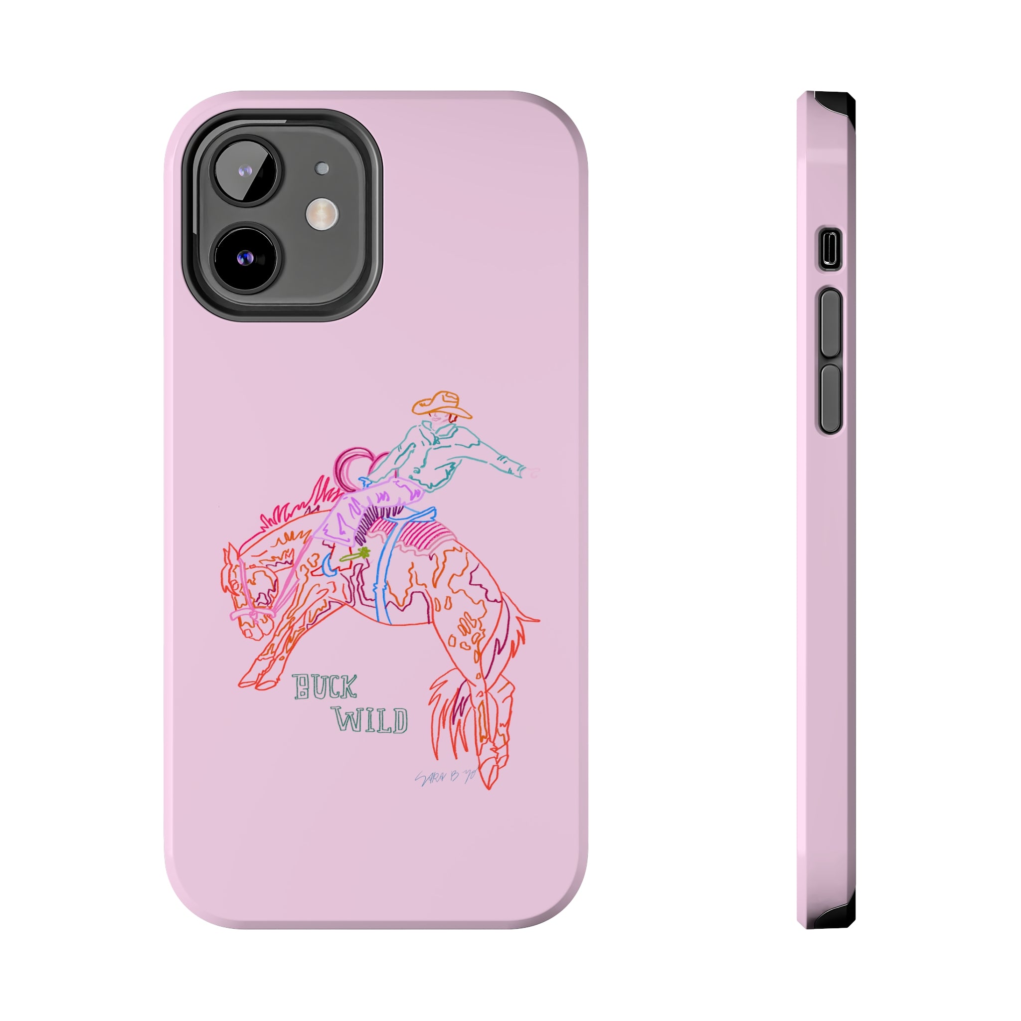 Pink Buck Wild Phone Case