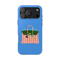 Hold Your Horses Blue Phone Case
