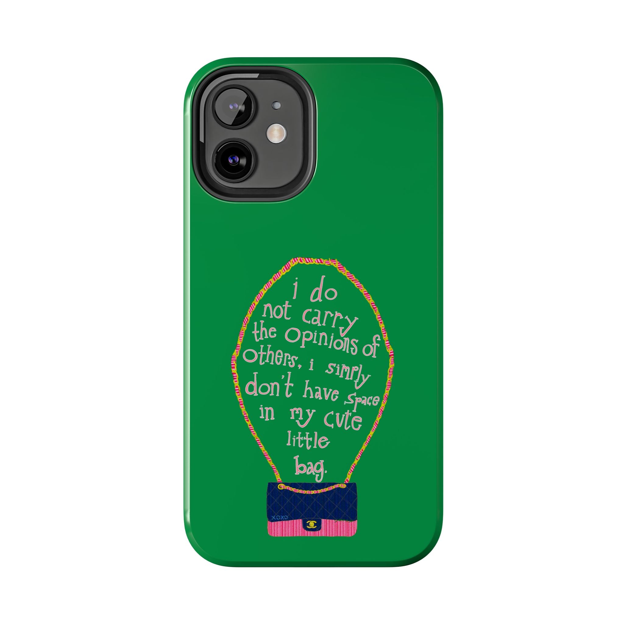 Cute Little Bag Green Phone Case