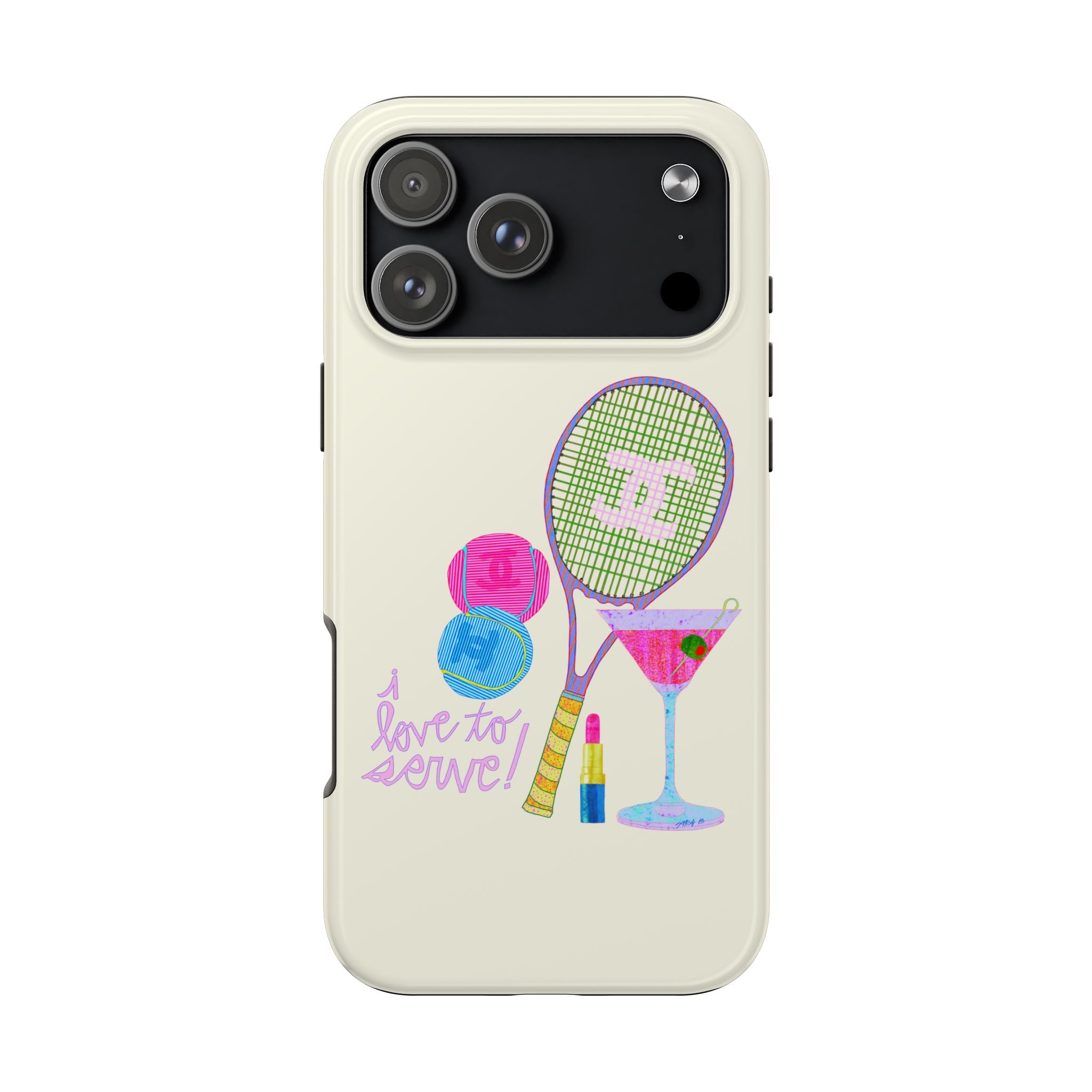 I Love to Serve Phone Case