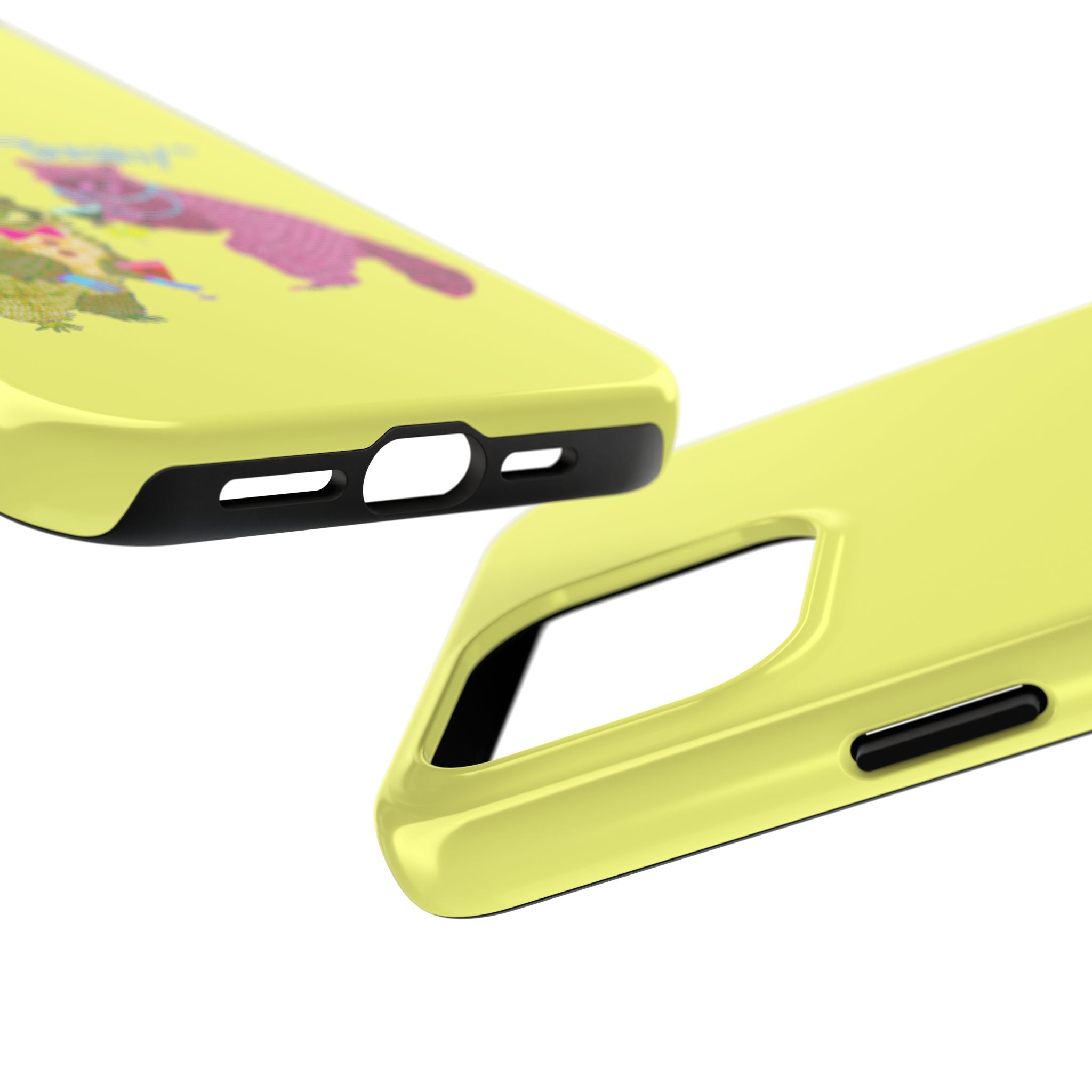 Lets Get Trashed Yellow Phone Case