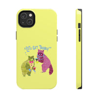 Lets Get Trashed Yellow Phone Case