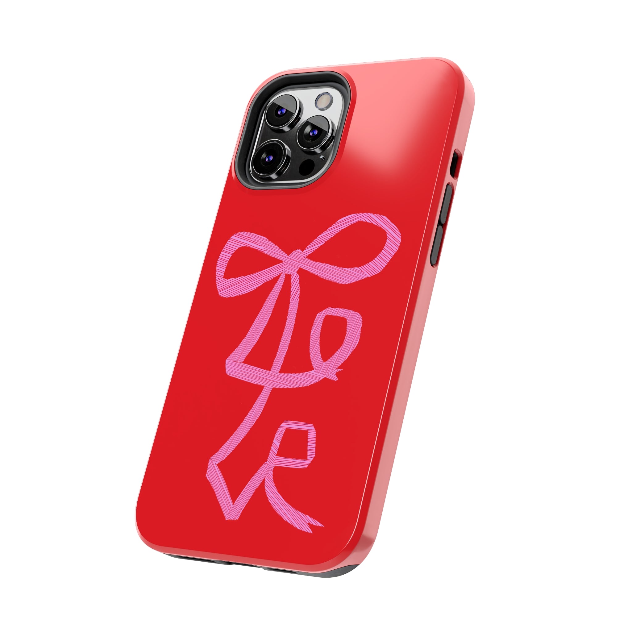 Red Lovely Ribbon Phone Case