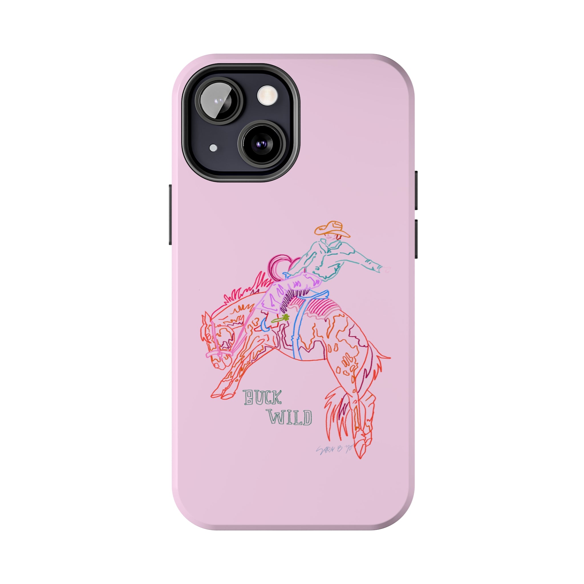 Pink Buck Wild Phone Case