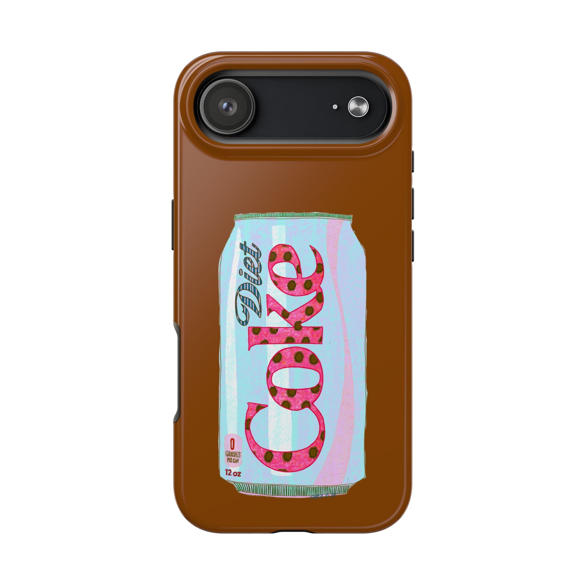 Diet Coke Brown Phone Case