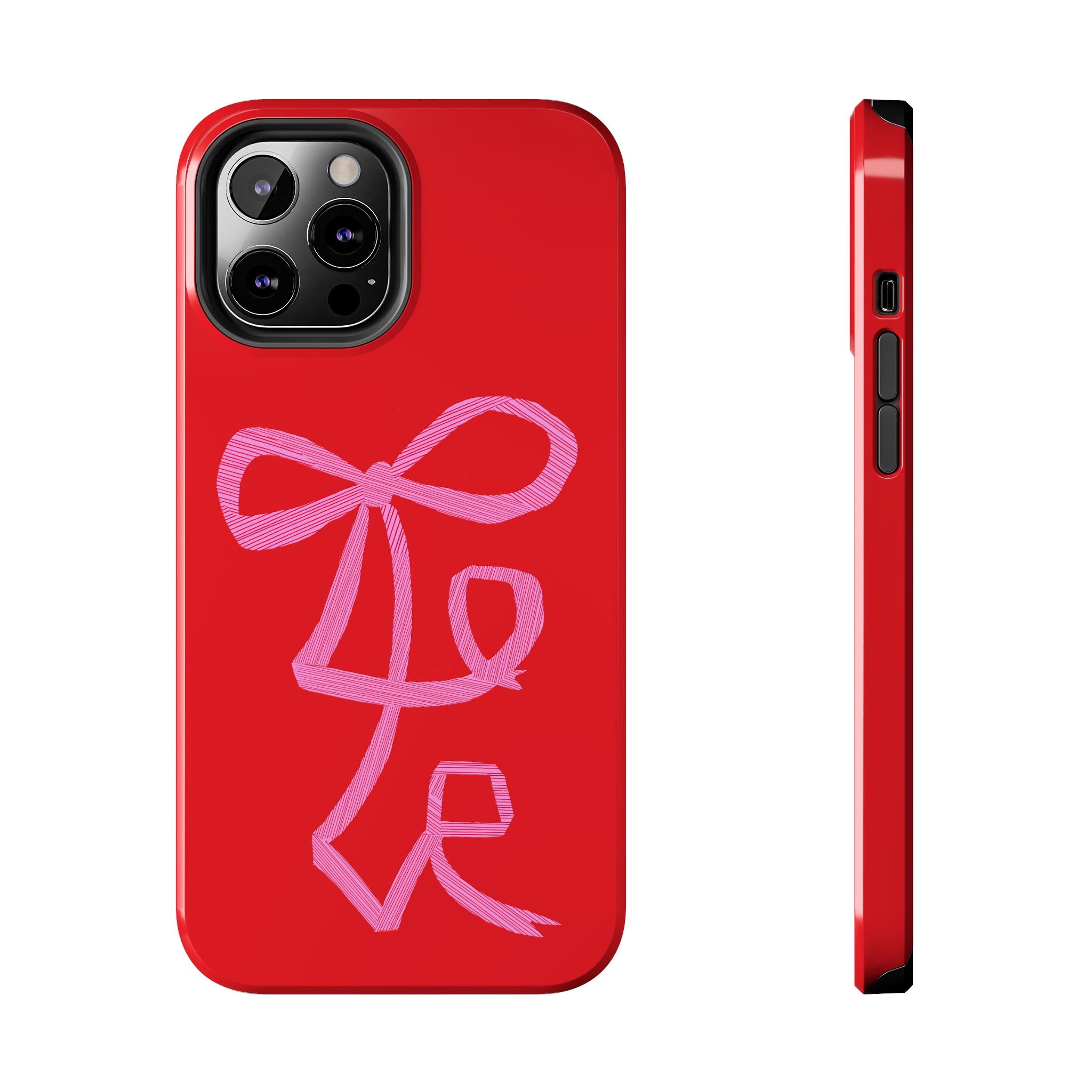 Red Lovely Ribbon Phone Case