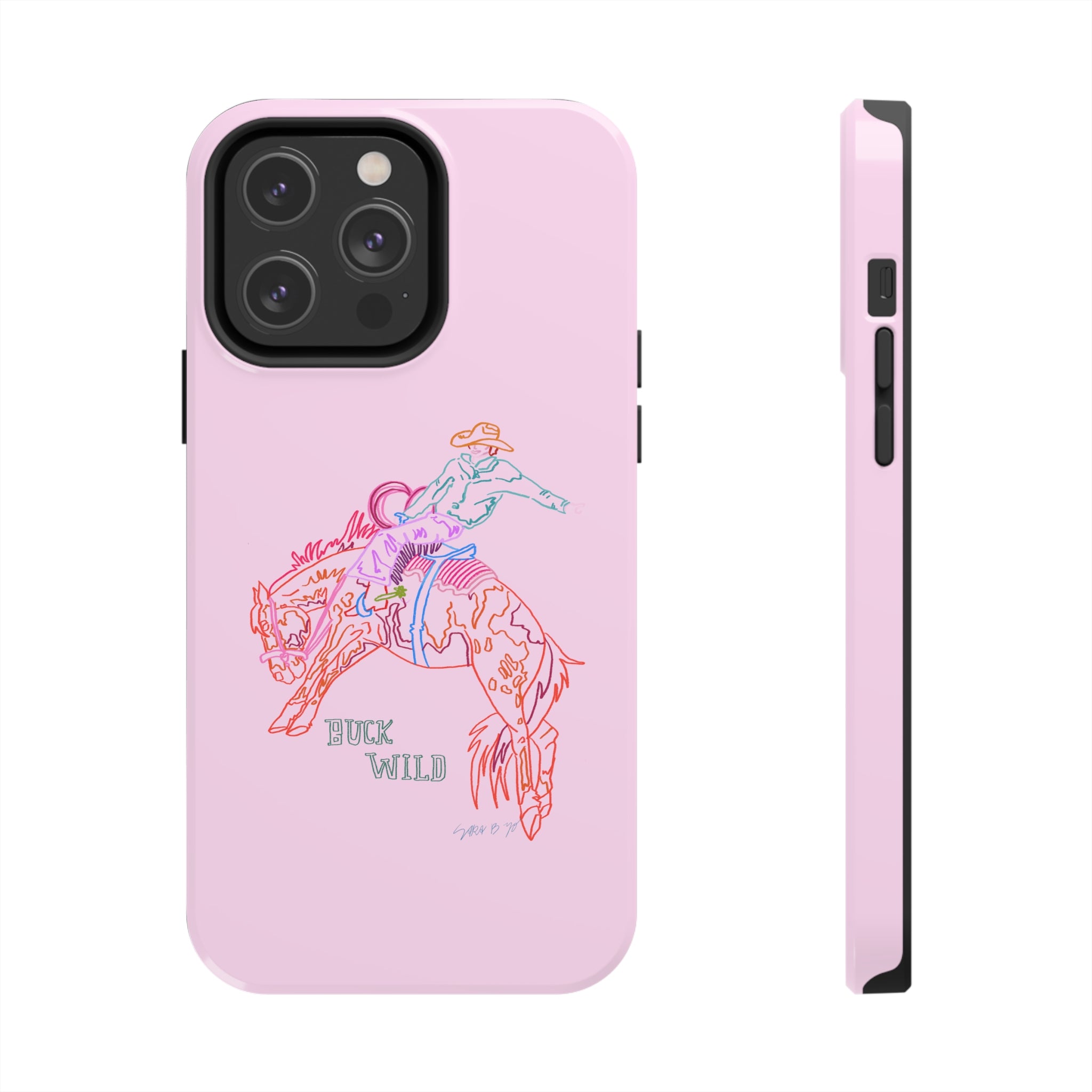 Pink Buck Wild Phone Case