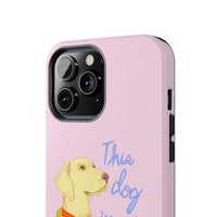 This Lab Won't Hunt Pink Phone Case