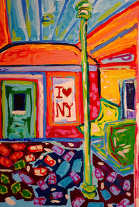 You're The One Train Painting