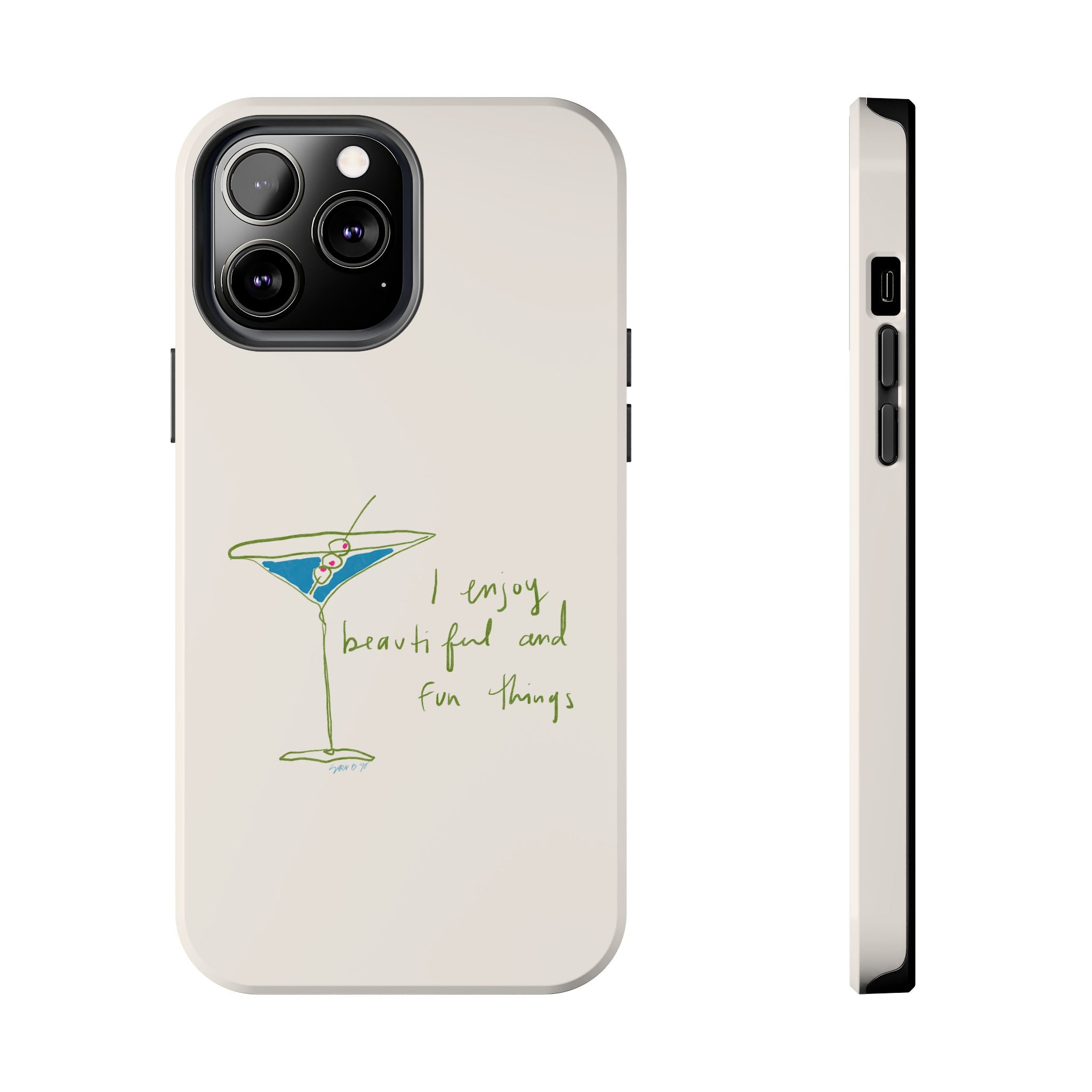 Beautiful & Fun Martini Phone Case