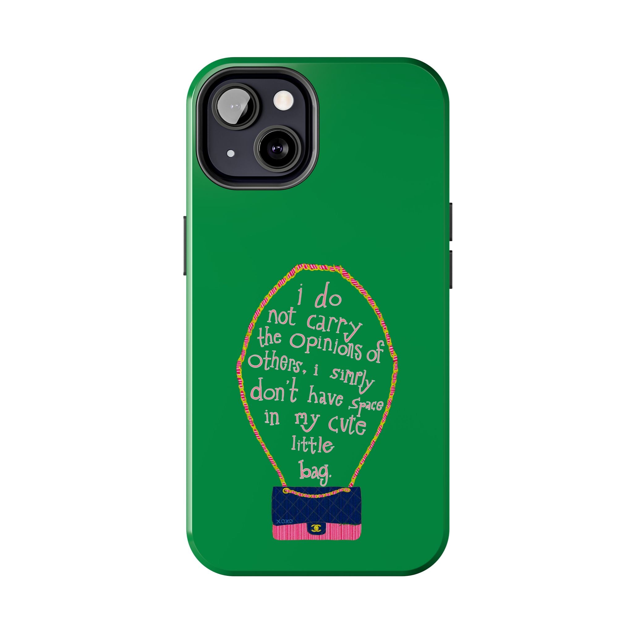 Cute Little Bag Green Phone Case