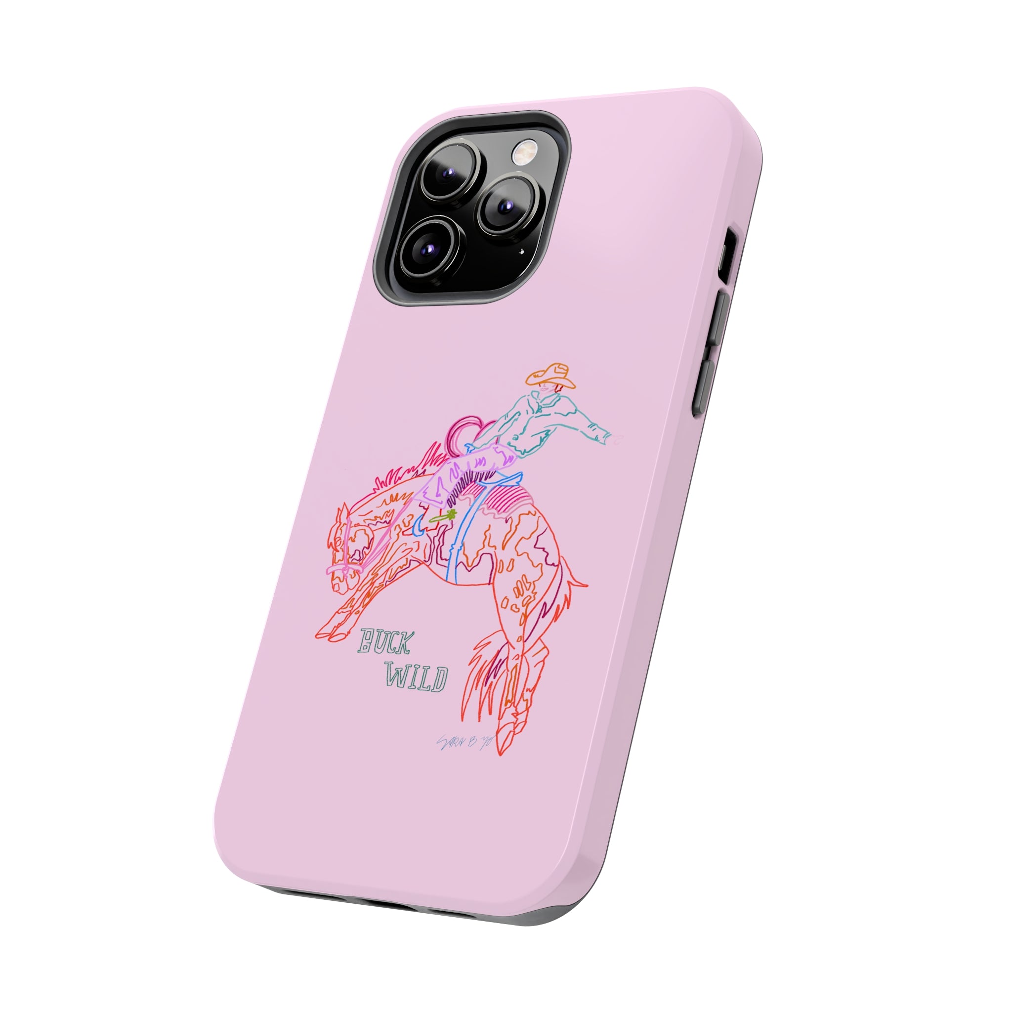 Pink Buck Wild Phone Case