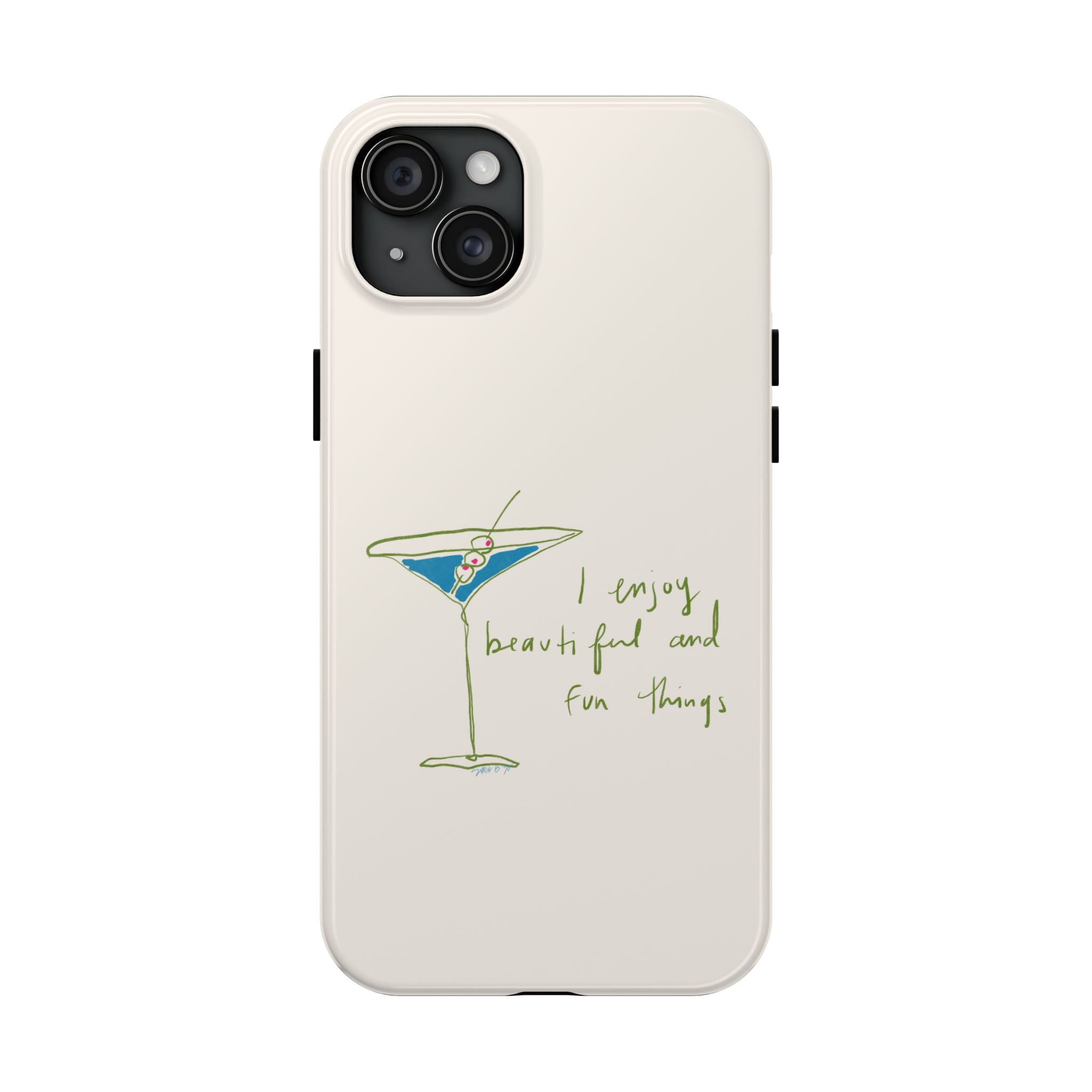 Beautiful & Fun Martini Phone Case