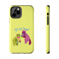 Lets Get Trashed Yellow Phone Case