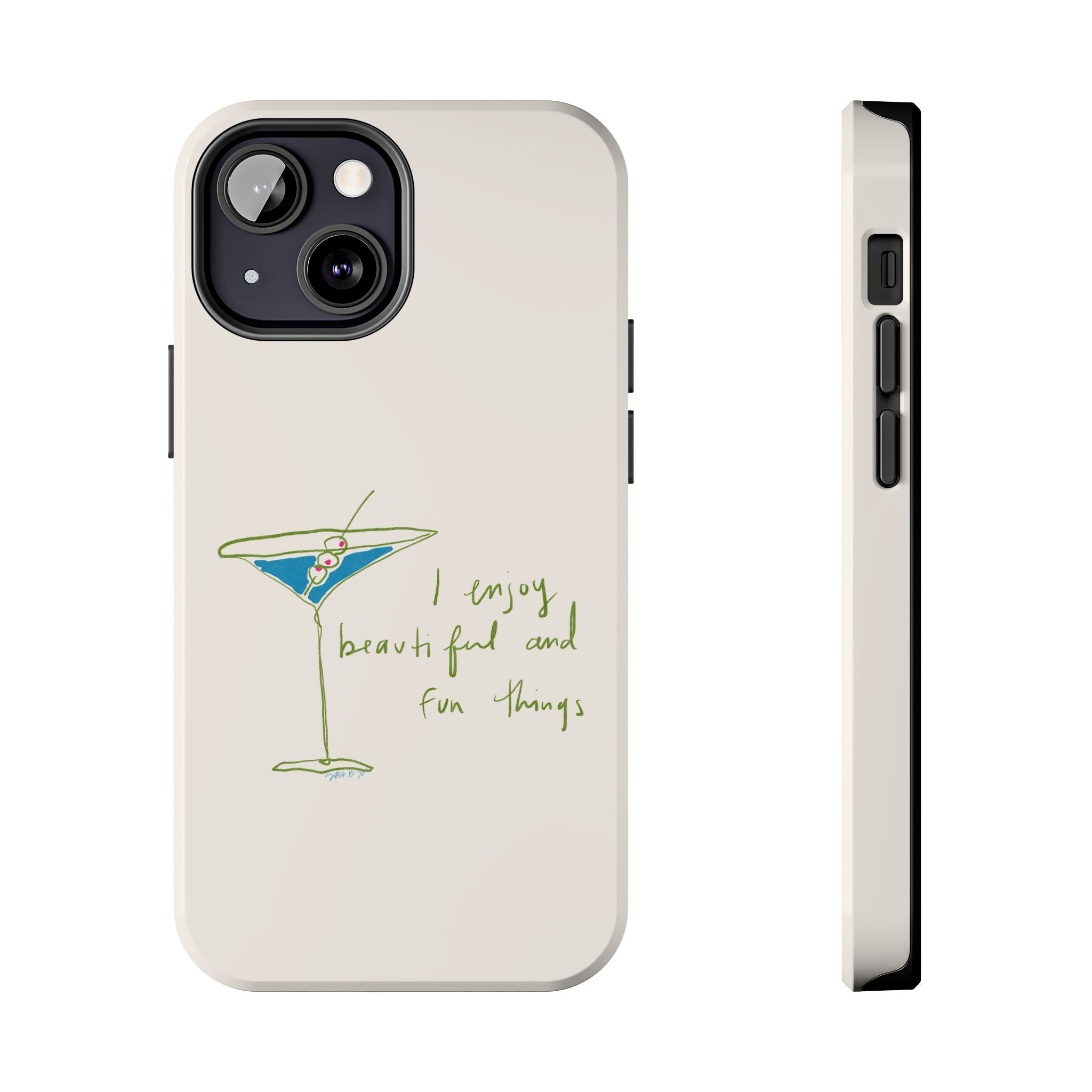 Beautiful & Fun Martini Phone Case