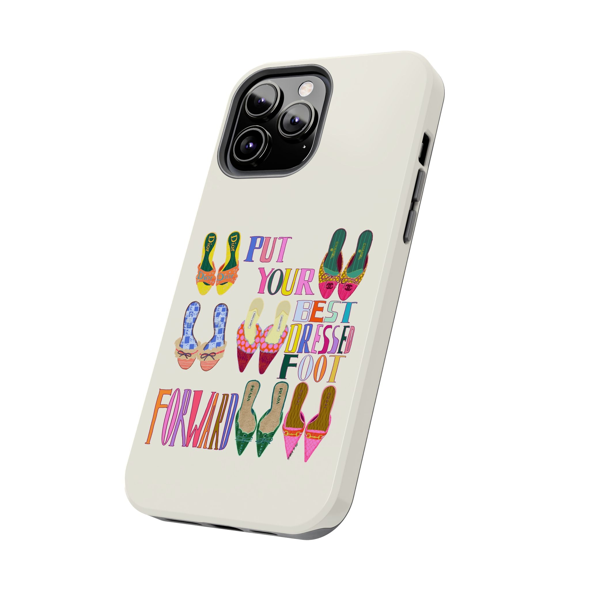 Best Dressed Foot Cream Phone Case