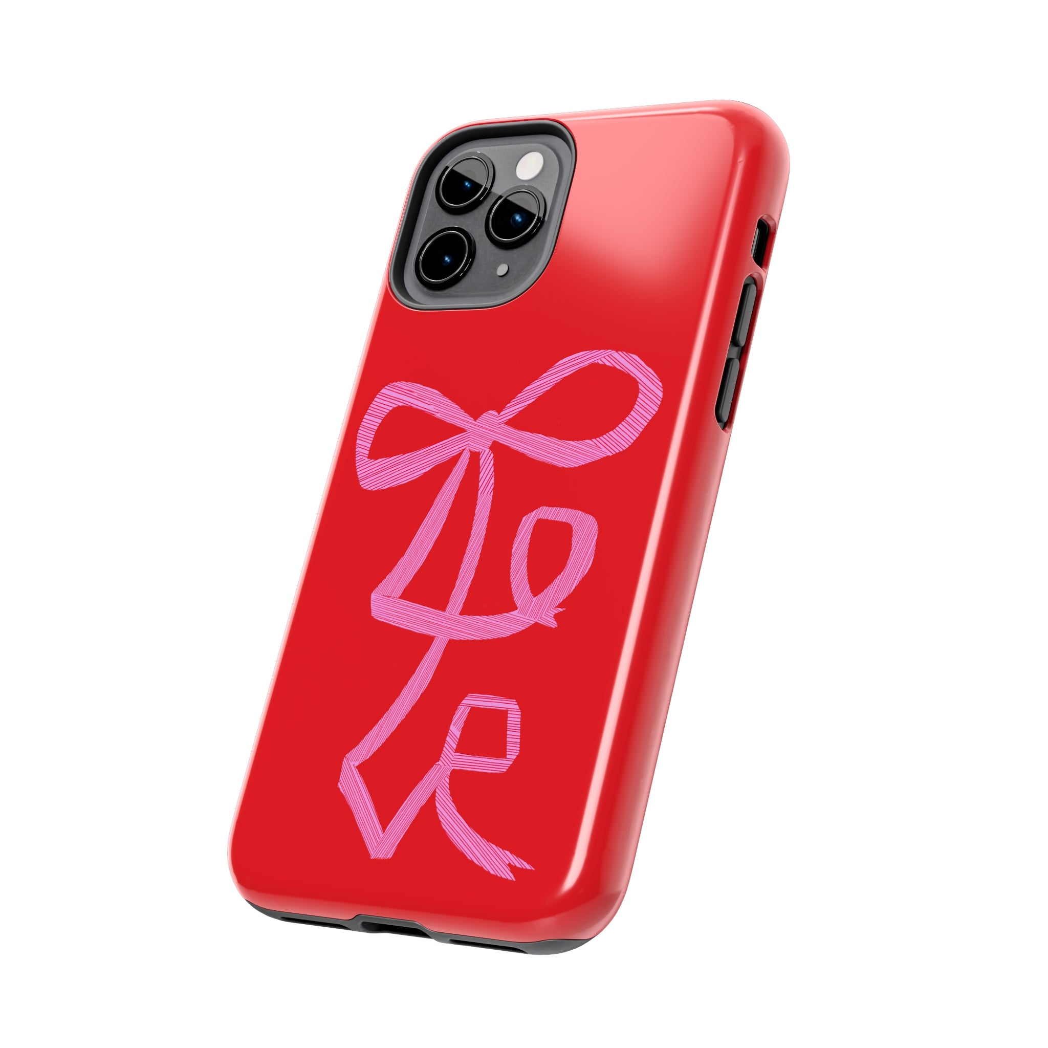 Red Lovely Ribbon Phone Case