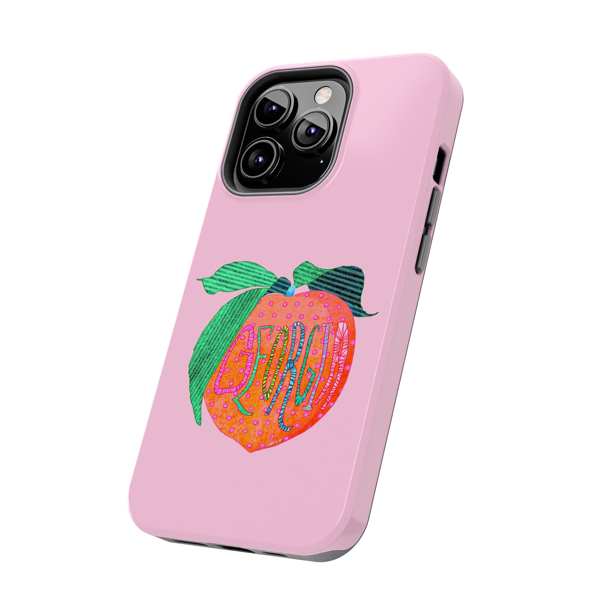Georgia Peach Pink Phone Case