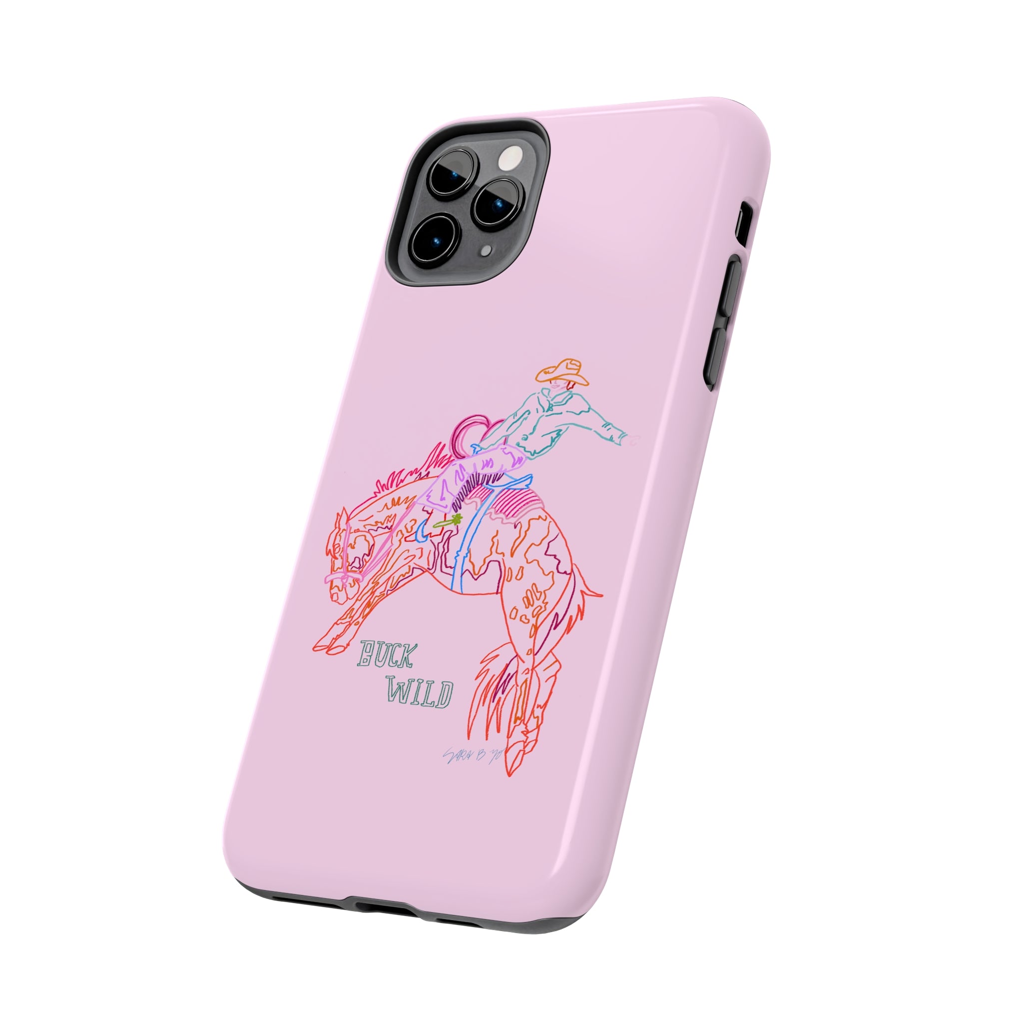 Pink Buck Wild Phone Case