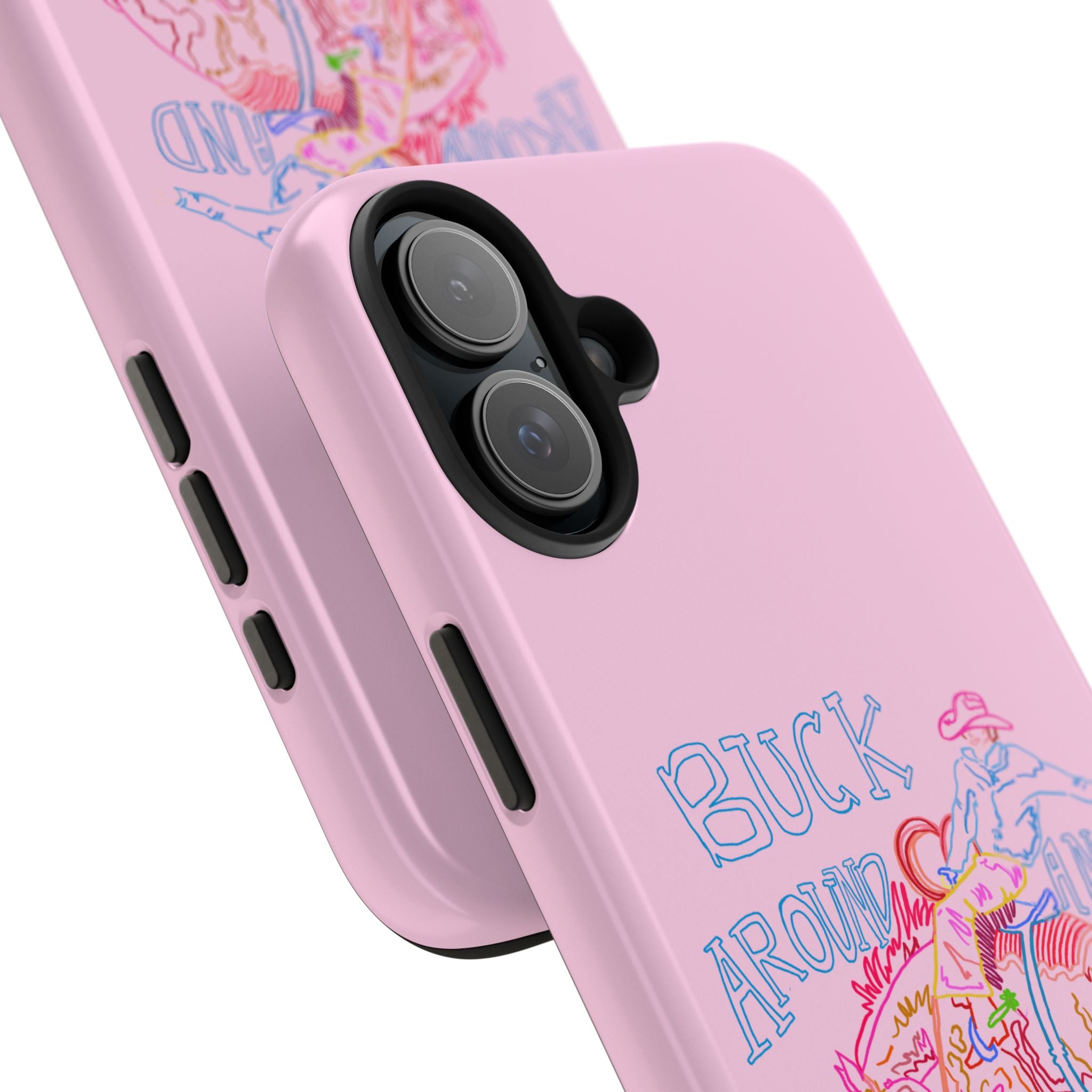 Buck Around Pink Phone Case