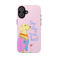 This Lab Won't Hunt Pink Phone Case