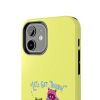 Lets Get Trashed Yellow Phone Case