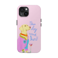 This Lab Won't Hunt Pink Phone Case