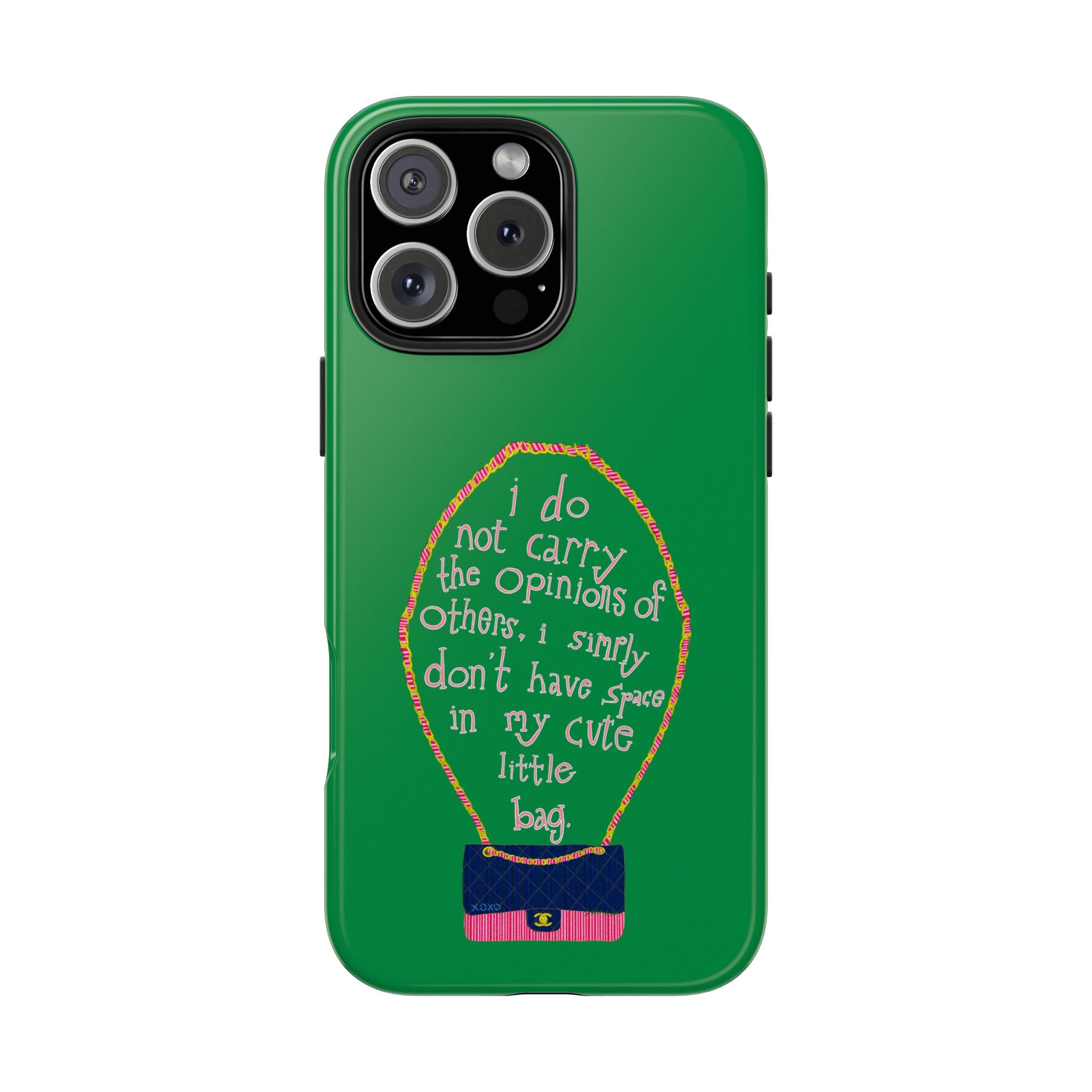 Cute Little Bag Green Phone Case