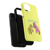 Lets Get Trashed Yellow Phone Case