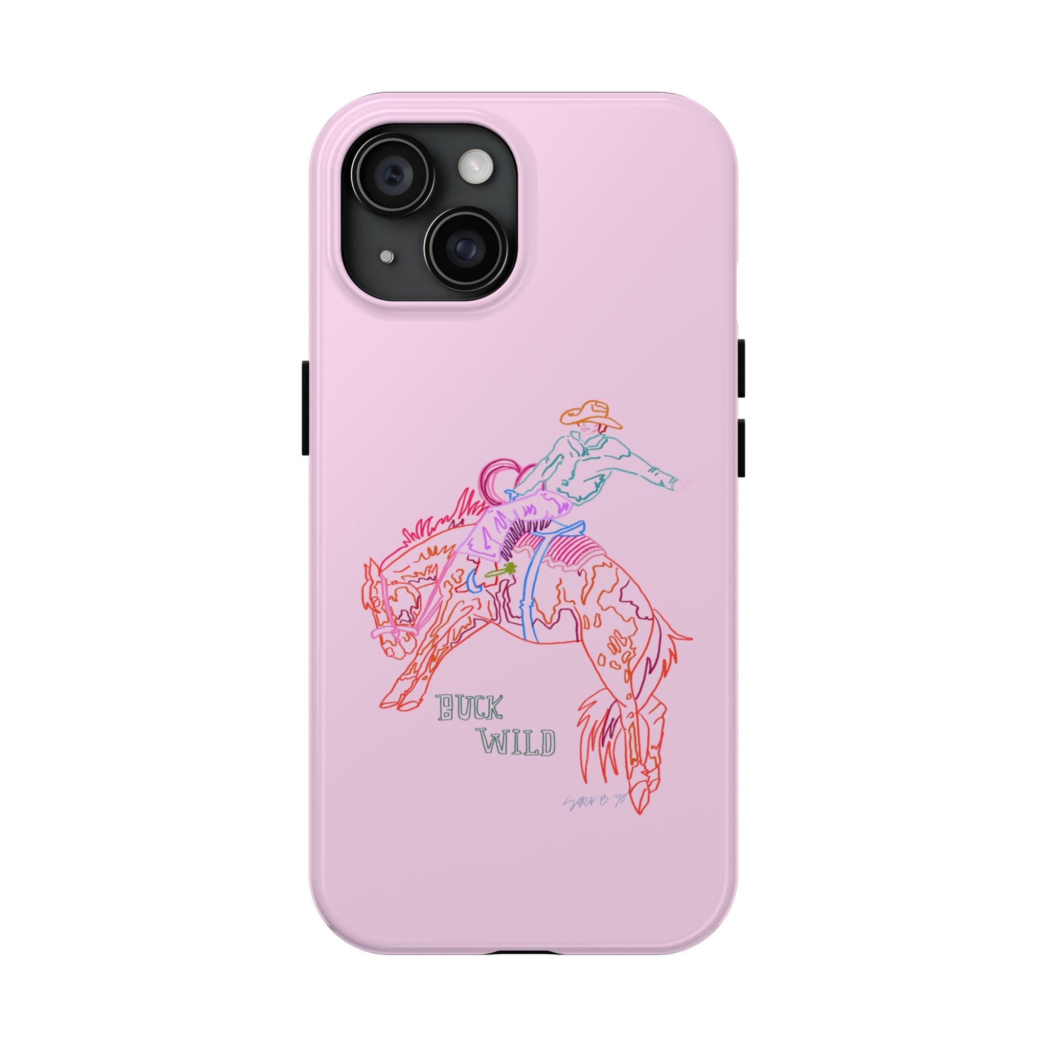Pink Buck Wild Phone Case