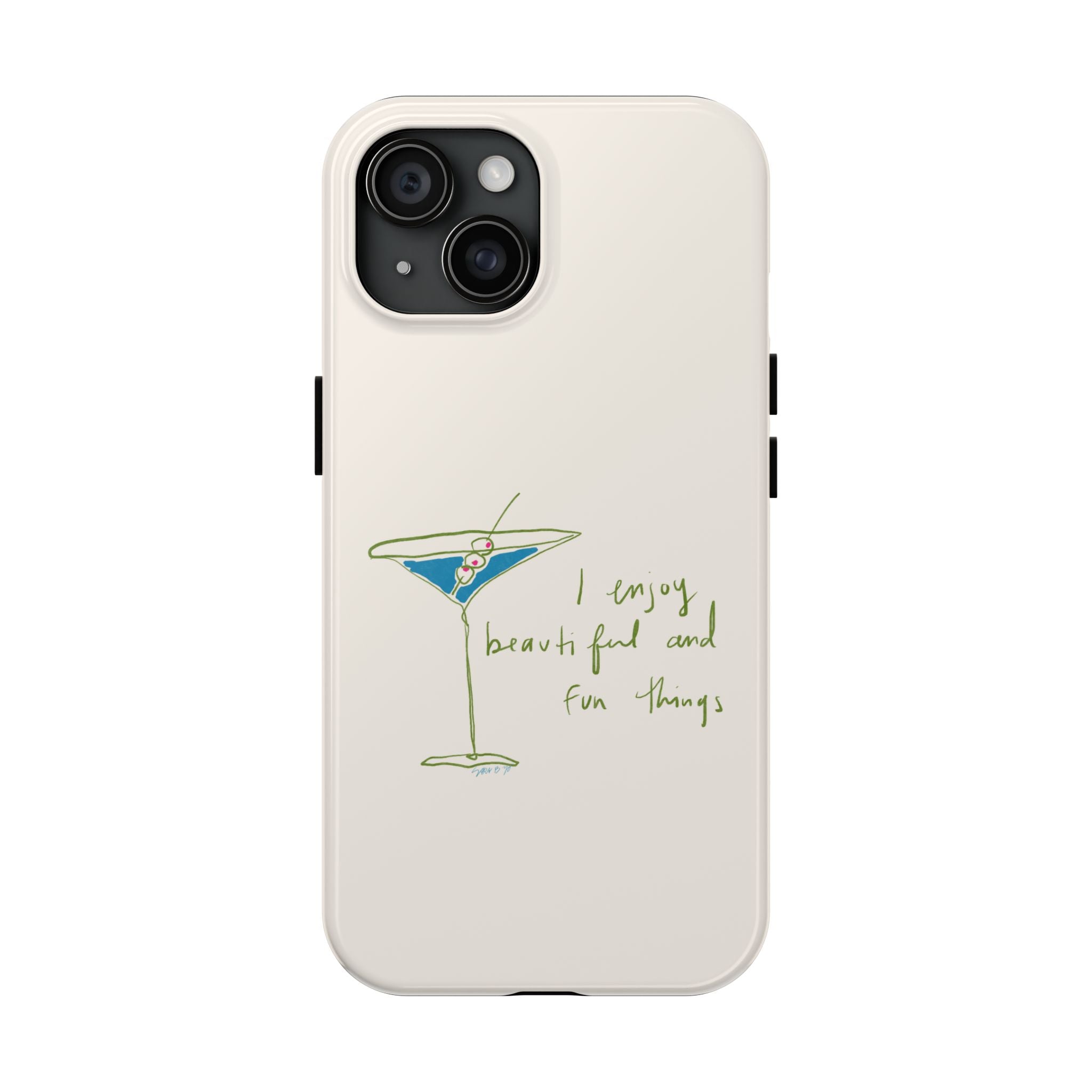 Beautiful & Fun Martini Phone Case