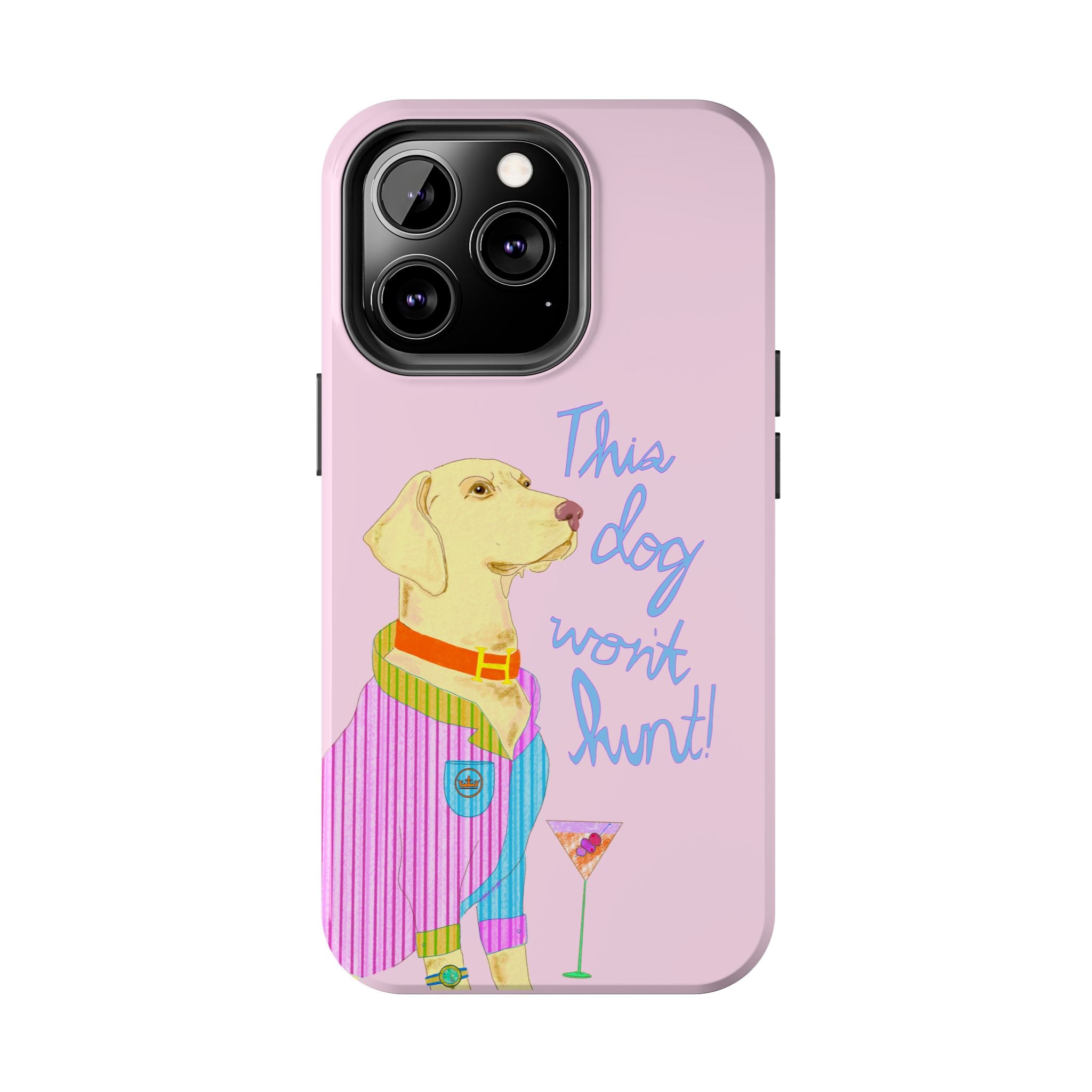 This Lab Won't Hunt Pink Phone Case
