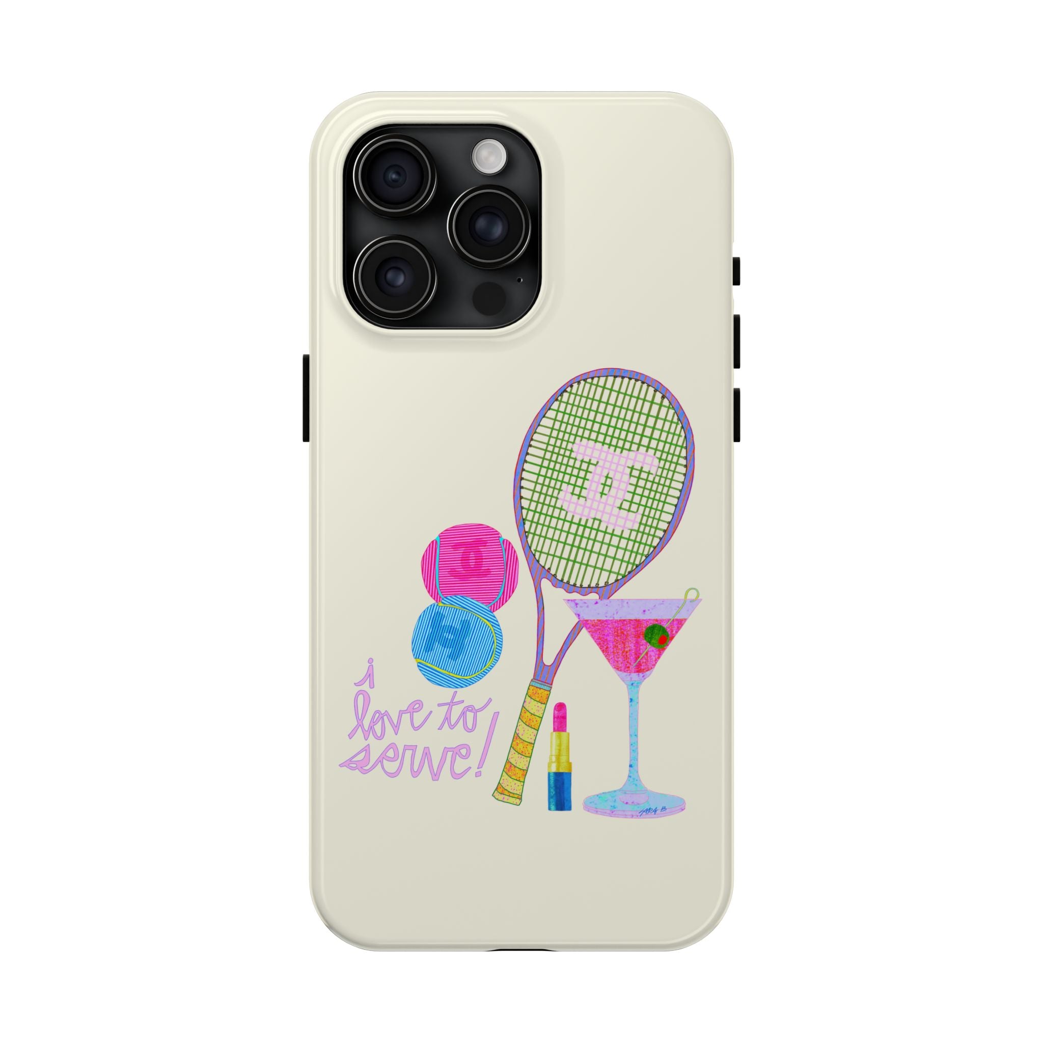 I Love to Serve Phone Case