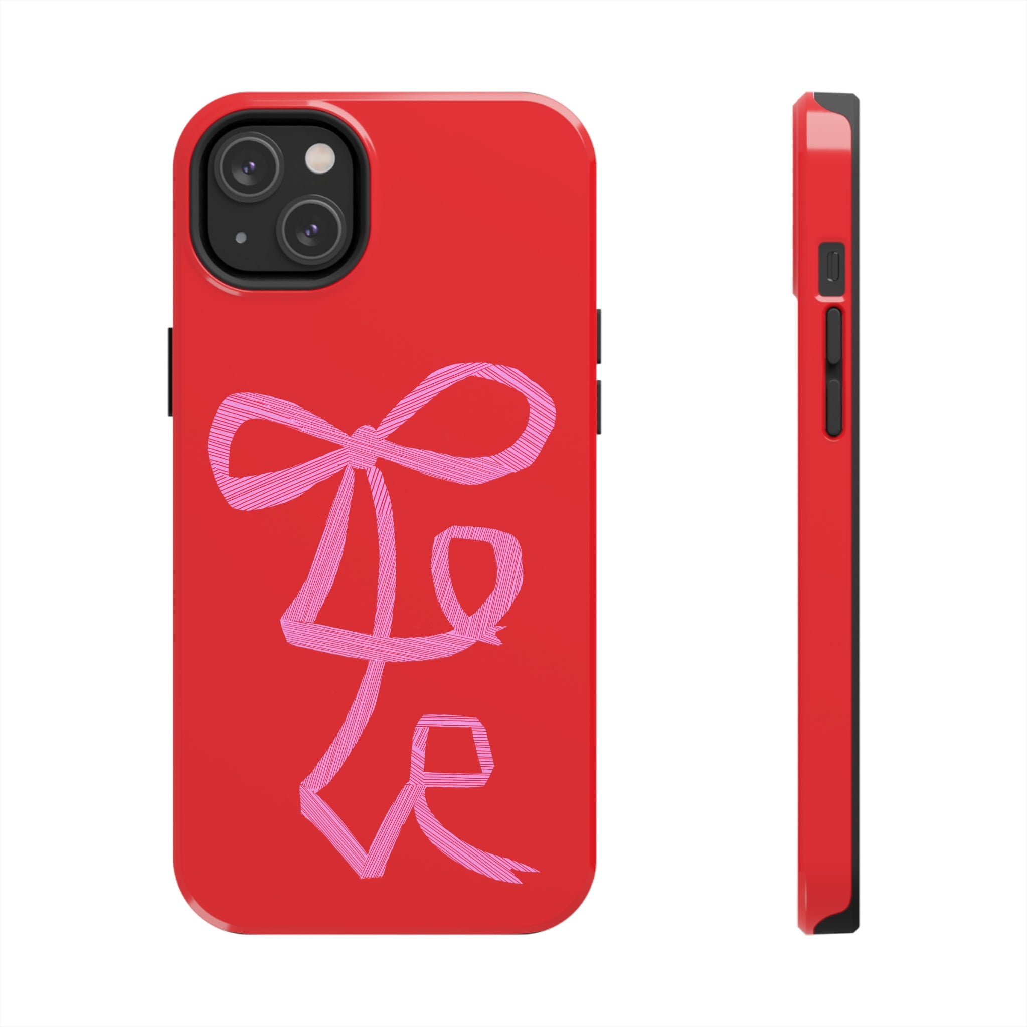 Red Lovely Ribbon Phone Case