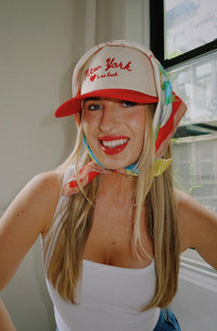 "New York Love Story" Silk Scarf