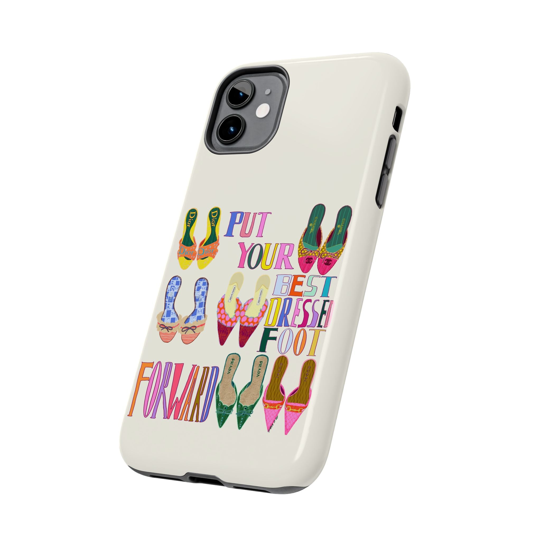 Best Dressed Foot Cream Phone Case