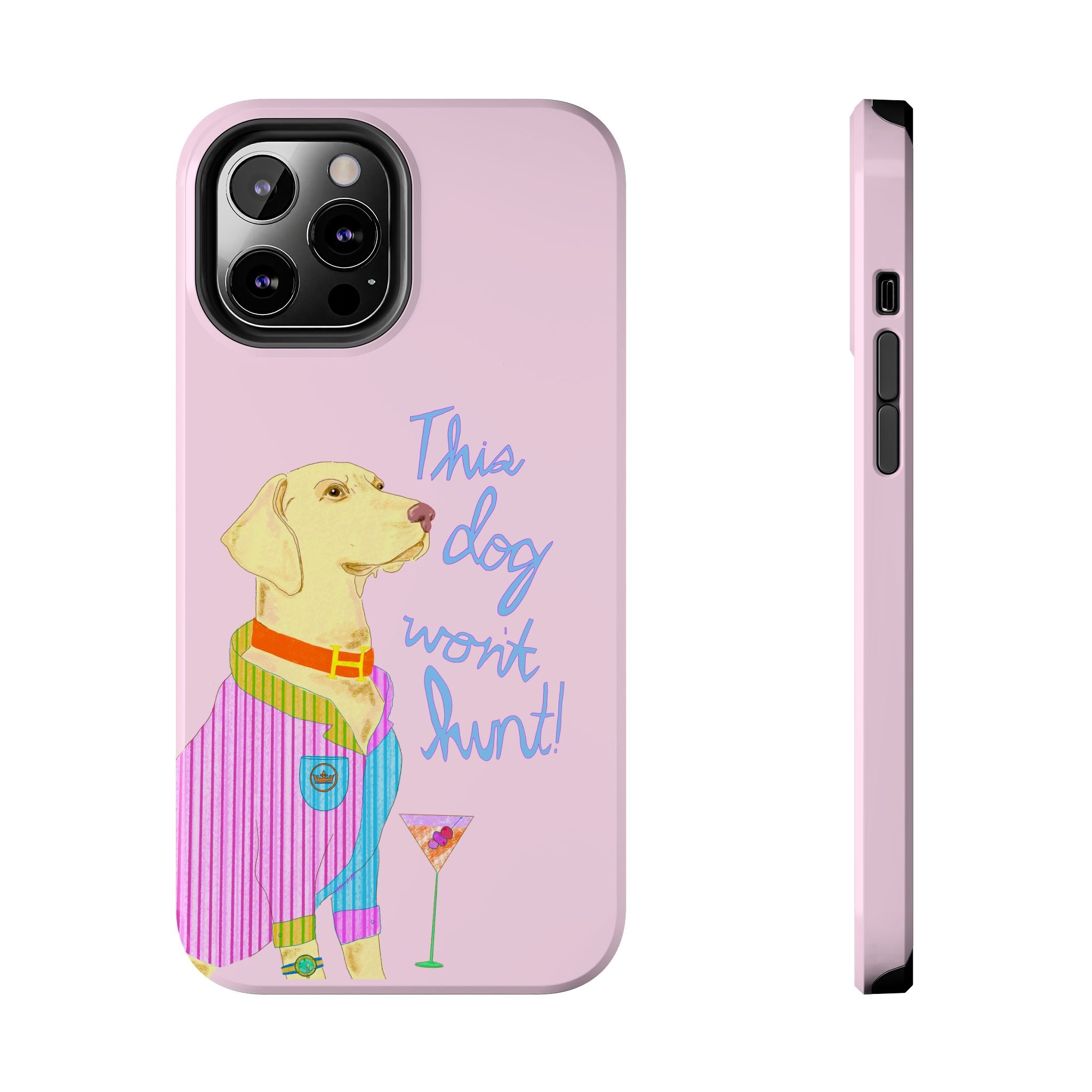 This Lab Won't Hunt Pink Phone Case