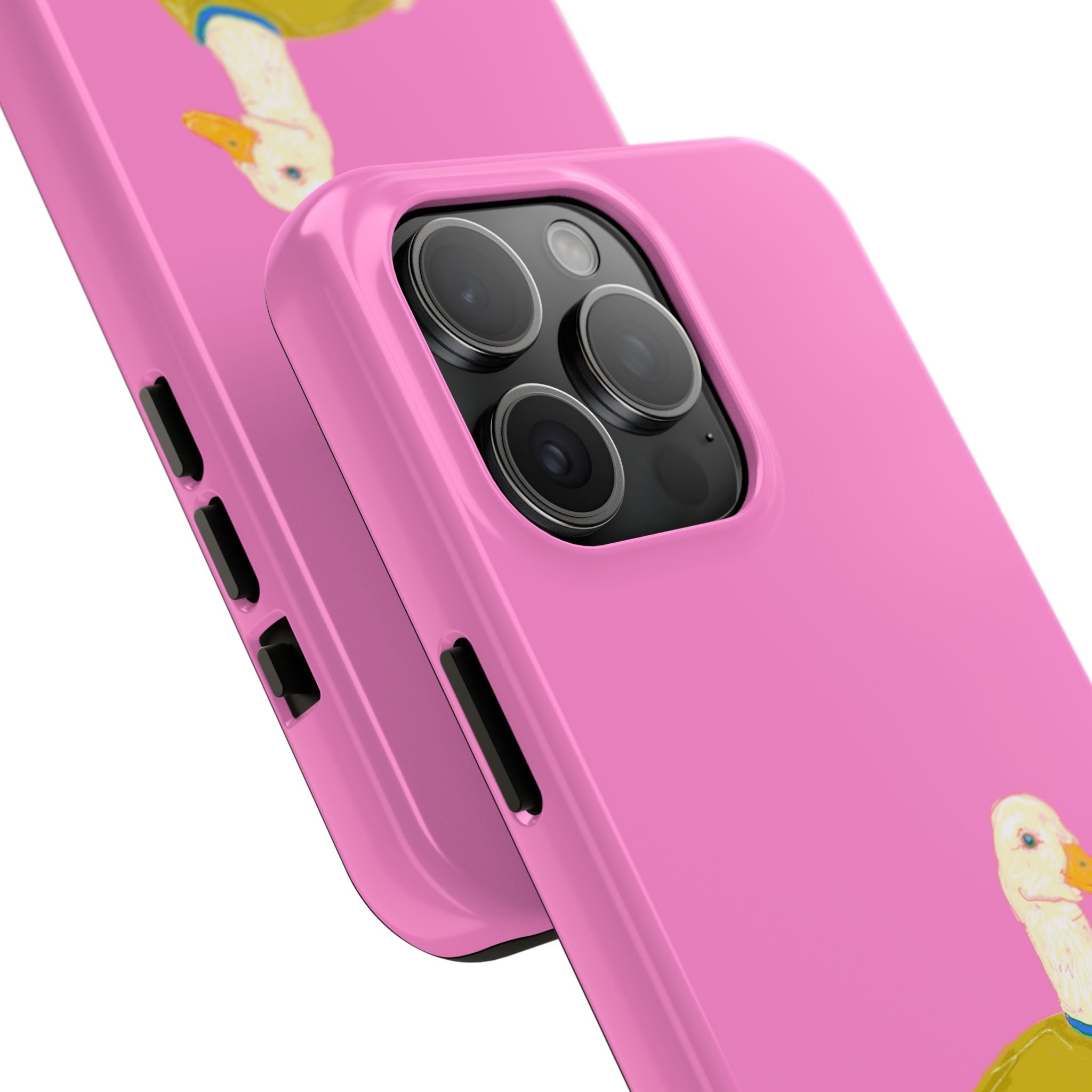 Pink Lucky Duck Phone Case