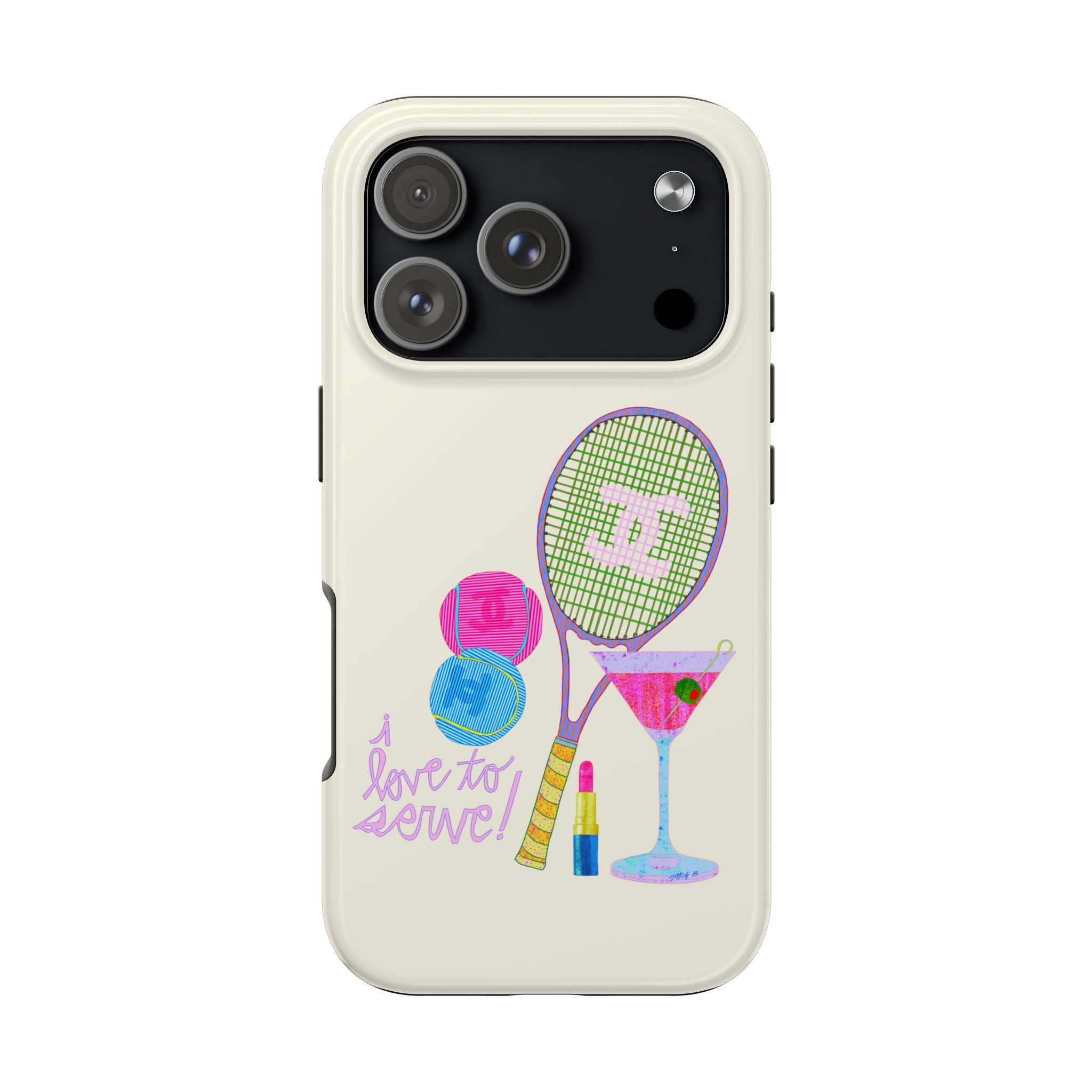 I Love to Serve Phone Case