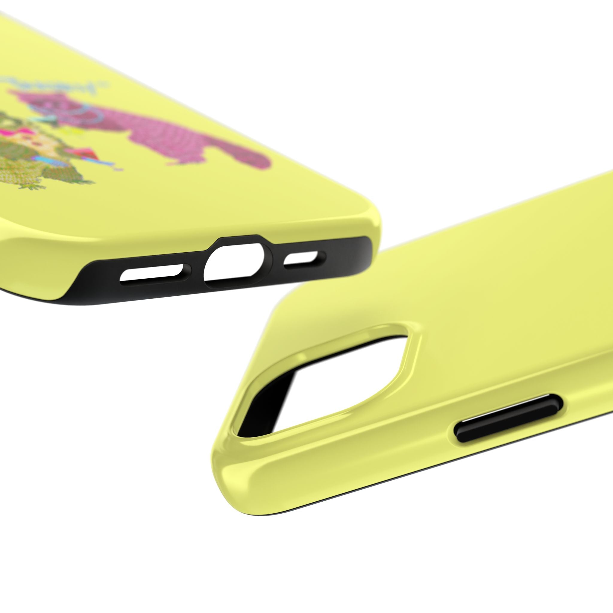 Lets Get Trashed Yellow Phone Case