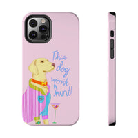 This Lab Won't Hunt Pink Phone Case