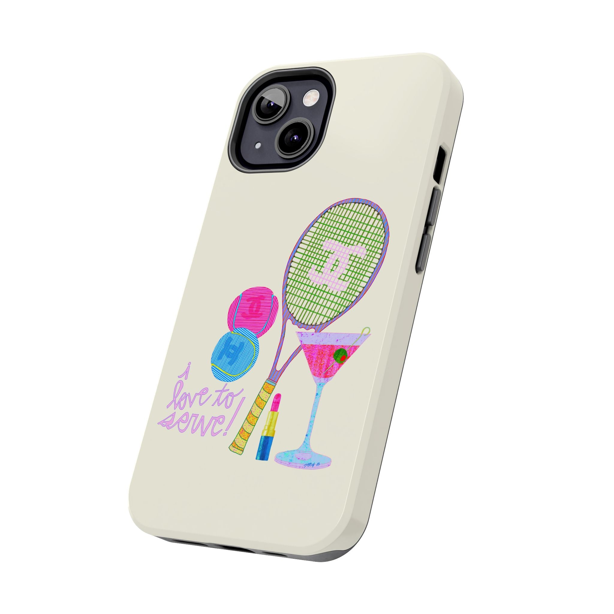 I Love to Serve Phone Case