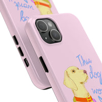 This Lab Won't Hunt Pink Phone Case